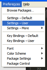 How to Access the User Preferences Windows